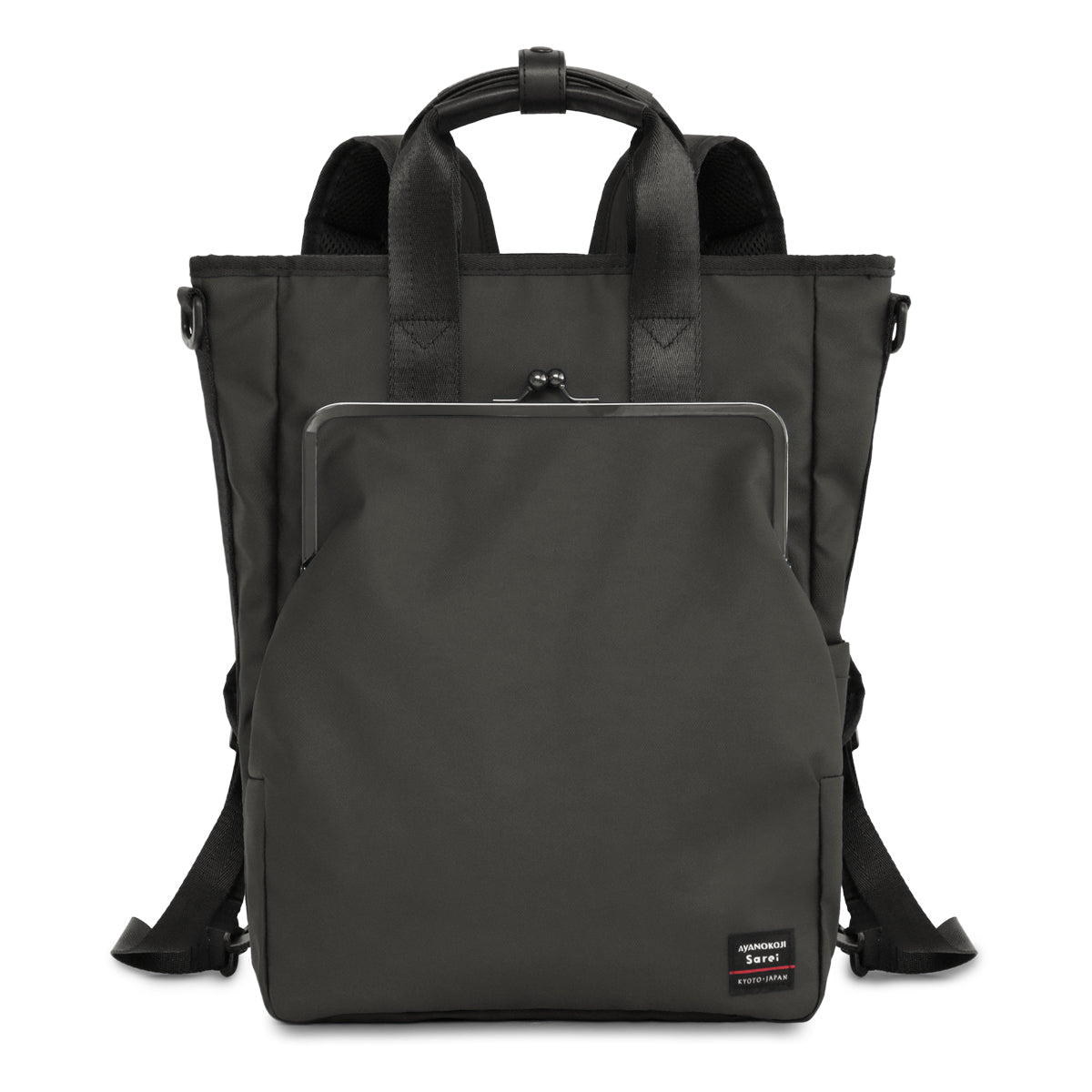 【在庫商品】がま口3WAYアーバンバッグ【Sarei HOMME+】※がまろっく付き