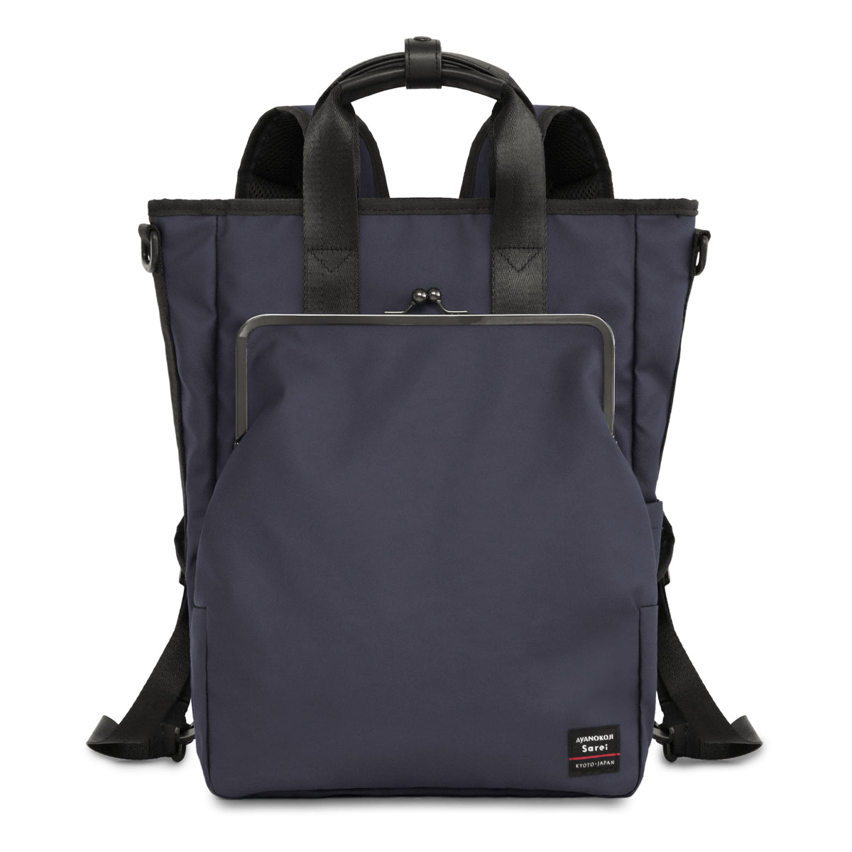 【在庫商品】がま口3WAYアーバンバッグ【Sarei HOMME+】※がまろっく付き