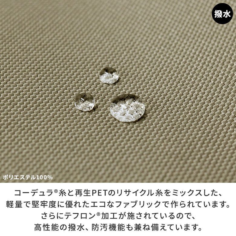 【在庫商品】がま口バルーントートバッグ【Sarei コーデュラ(R)re/cor(TM)(コーデュラレコー)】