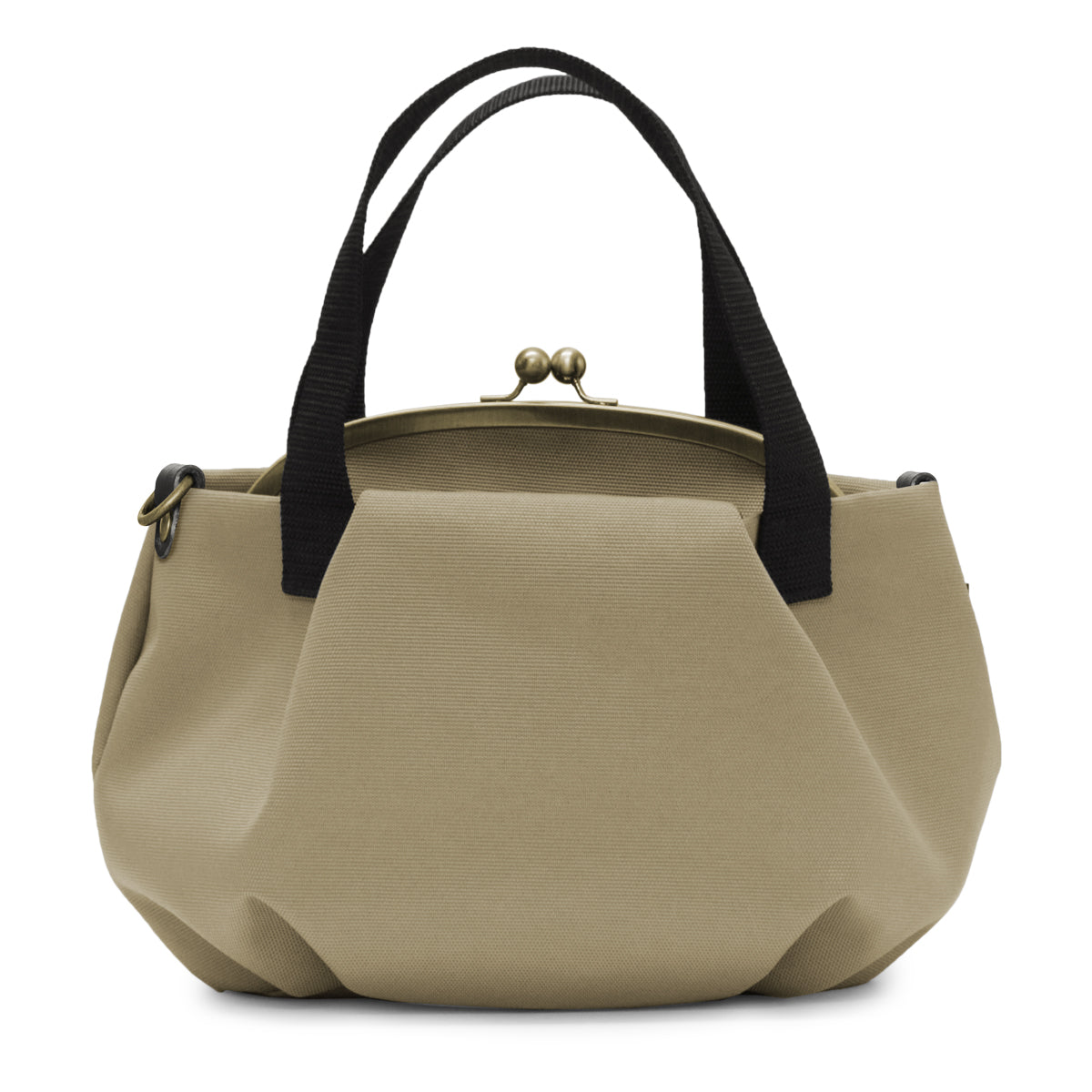 【在庫商品】がま口バルーントートバッグ【Sarei コーデュラ(R) re/cor(TM)(コーデュラレコー)・MONTANA(N)】