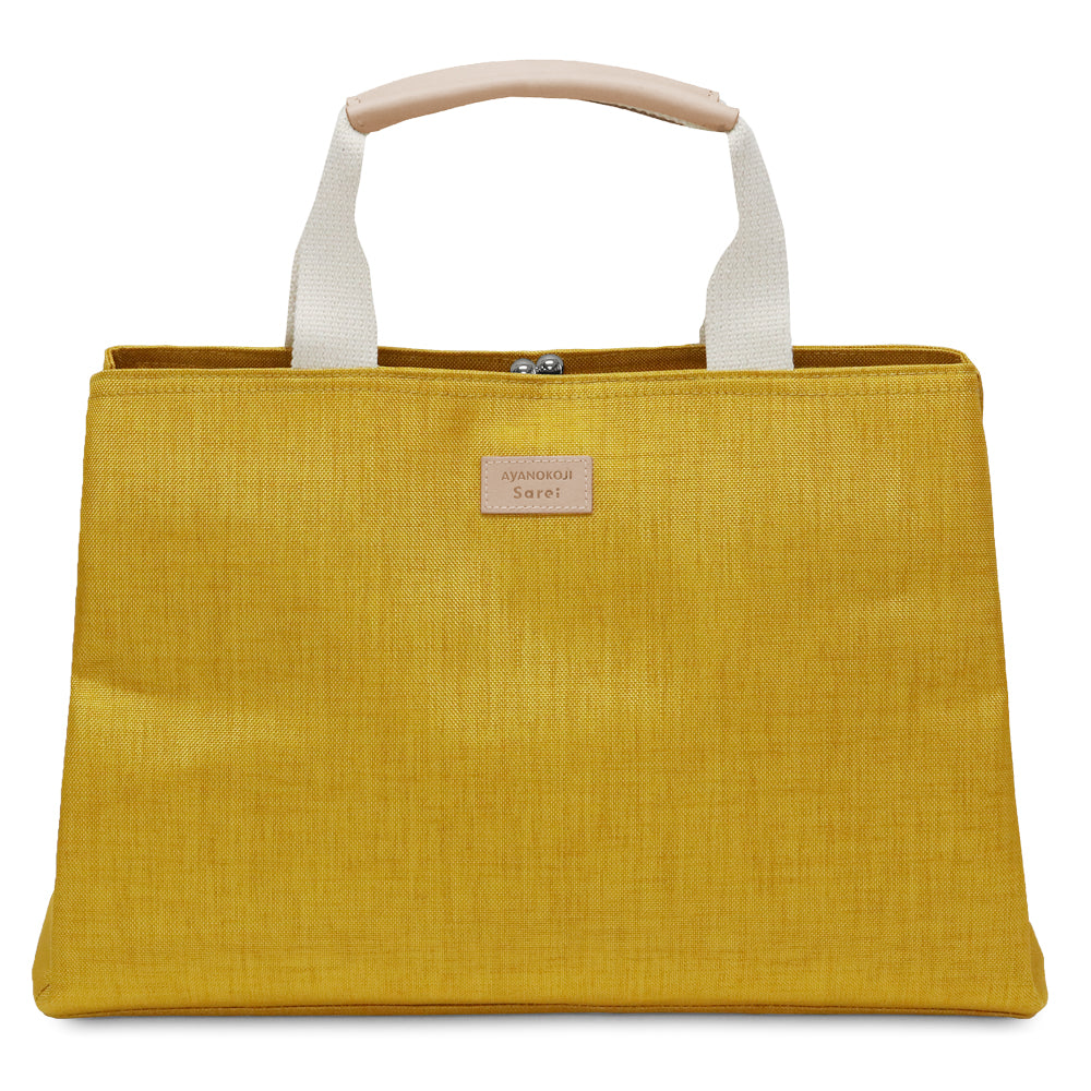 【在庫商品】がま口台形トートバッグ【Sarei MONTANA】