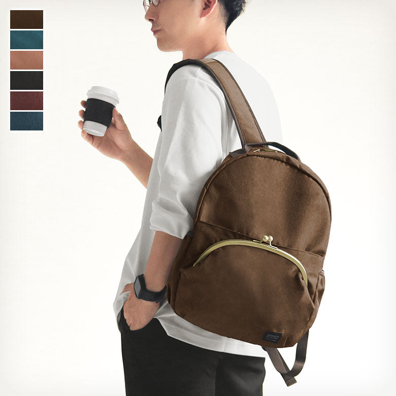 【在庫商品】がま口デイパック【WP4】※がまろっく付き