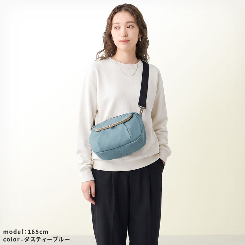 fr
【Article en stock】Sac bandoulière à fermoir, Koron【Cordura(R)】