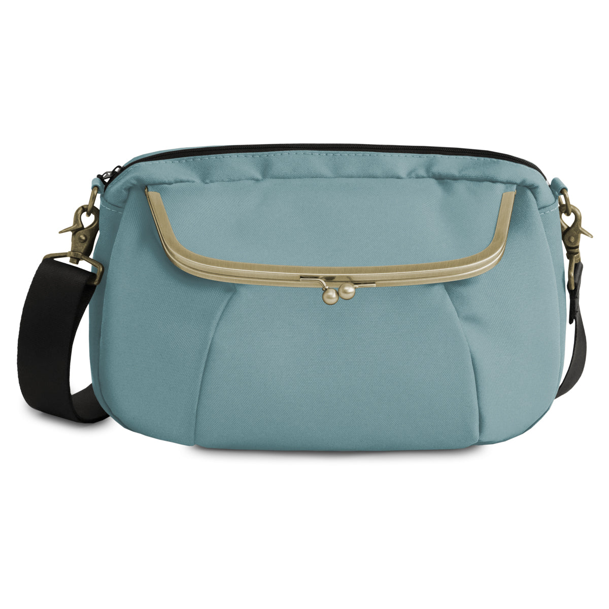 fr
【Article en stock】Sac bandoulière à fermoir, Koron【Cordura(R)】