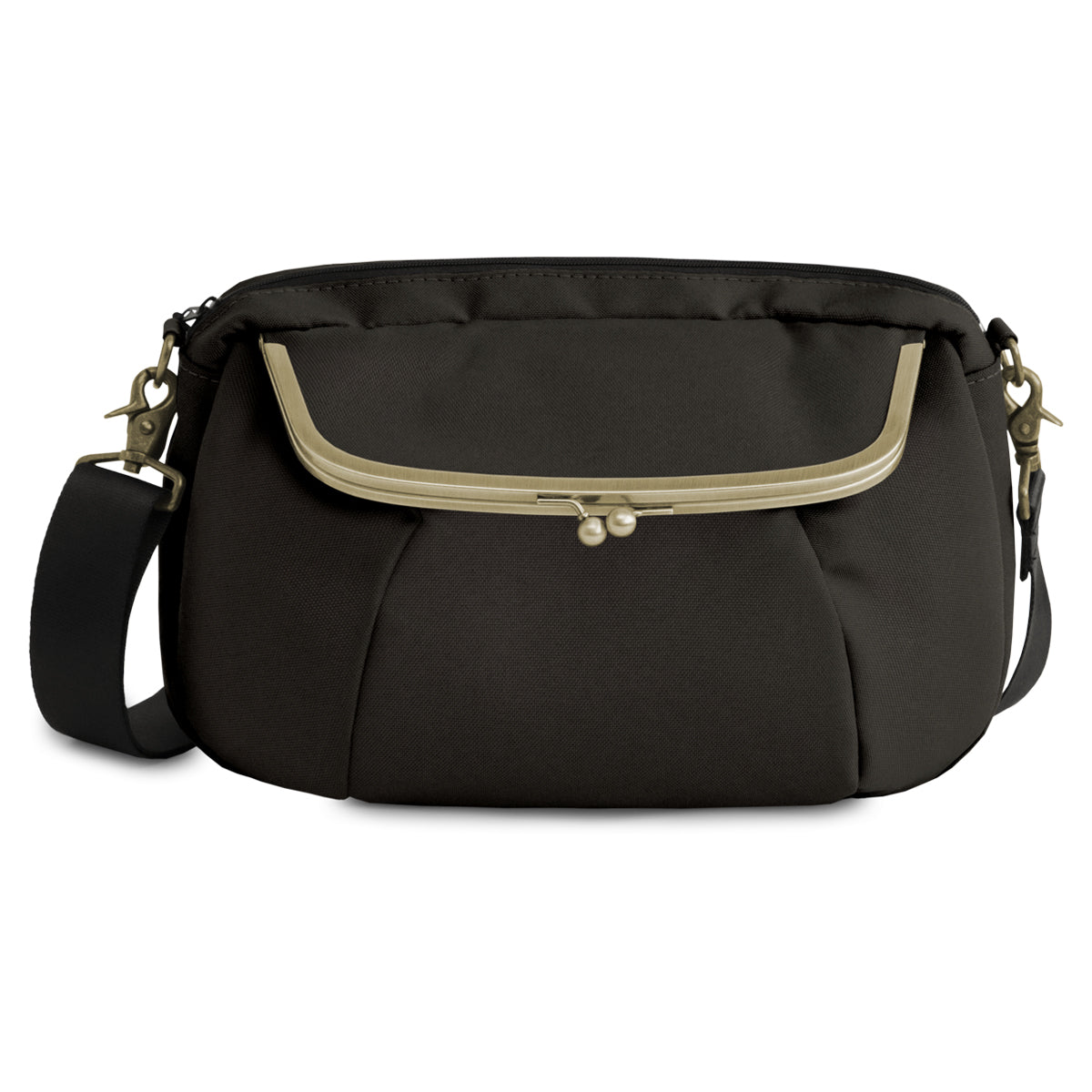 fr
【Article en stock】Sac bandoulière à fermoir, Koron【Cordura(R)】