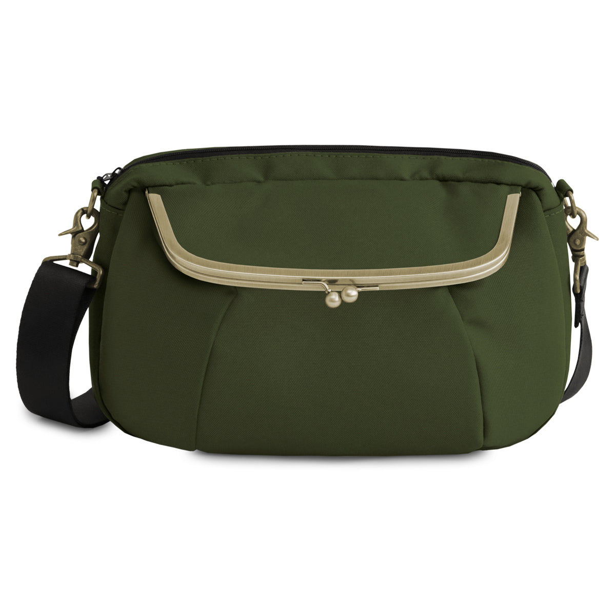 fr
【Article en stock】Sac bandoulière à fermoir, Koron【Cordura(R)】
