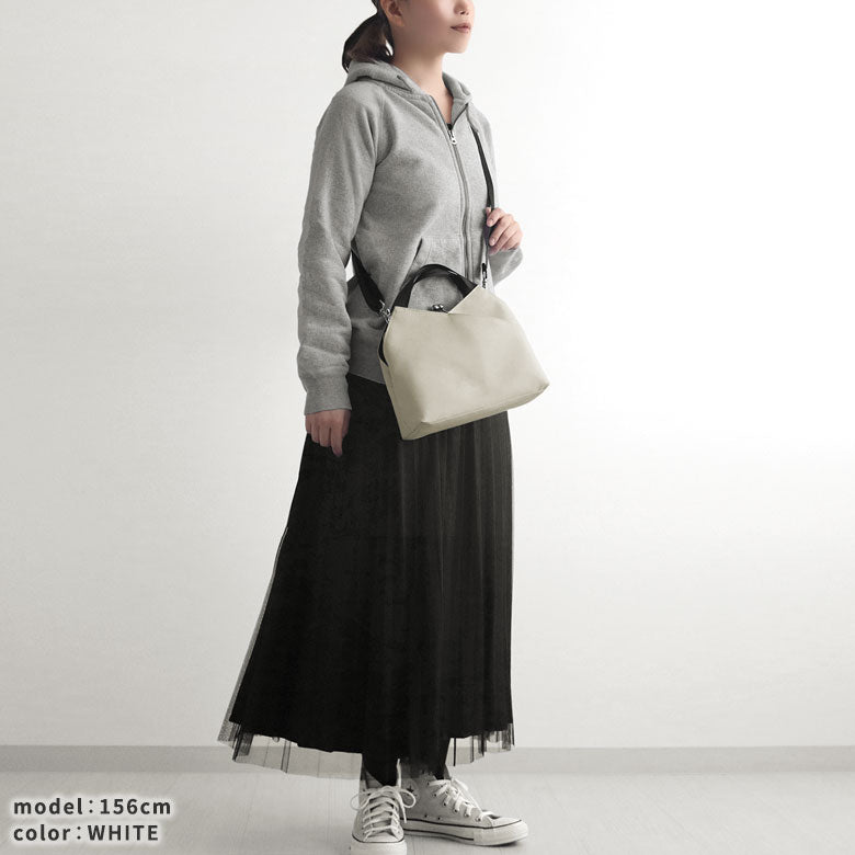 【在庫商品】がま口レイヤードショルダーバッグ【Sarei デューロン】