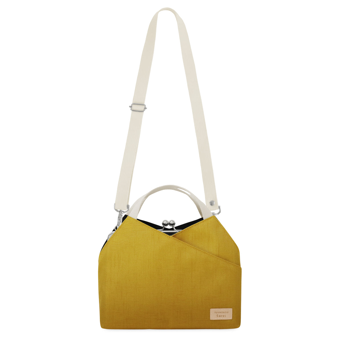 【在庫商品】がま口レイヤードショルダーバッグ【Sarei コーデュラ(R)re/cor(TM)(コーデュラレコー)・MONTANA】