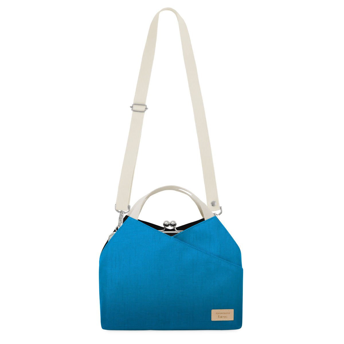 【在庫商品】がま口レイヤードショルダーバッグ【Sarei コーデュラ(R)re/cor(TM)(コーデュラレコー)・MONTANA】