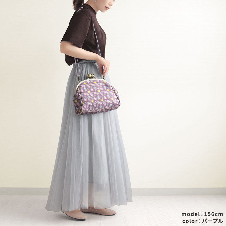 【En stock】Pochette à fermoir boule 【Shiny Star】
