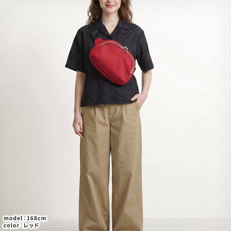 【在庫商品】がま口ラウンドボディバッグ【ECO STEP】