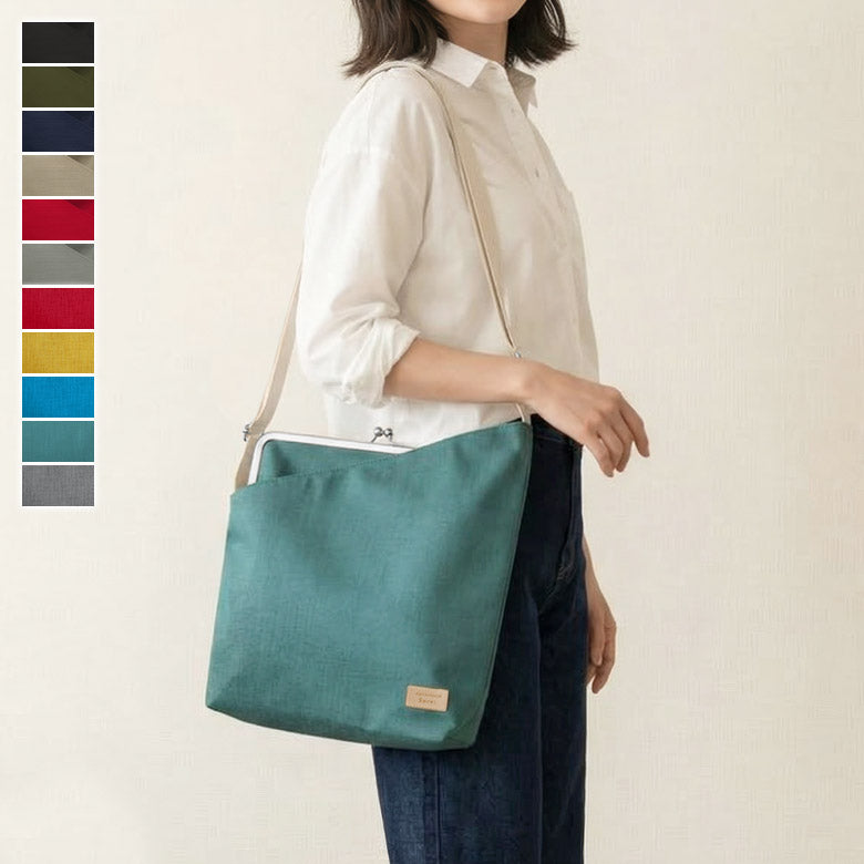 In-Stock Item】Vertical Clasp One-Shoulder Bag【Sarei Cordura(R