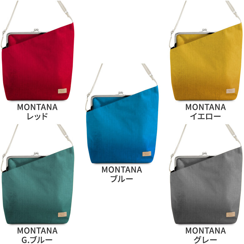 【In-Stock Item】Vertical Clasp One-Shoulder Bag【Sarei Cordura(R) re/cor(TM) (Cordura Recor)・MONTANA(N)】