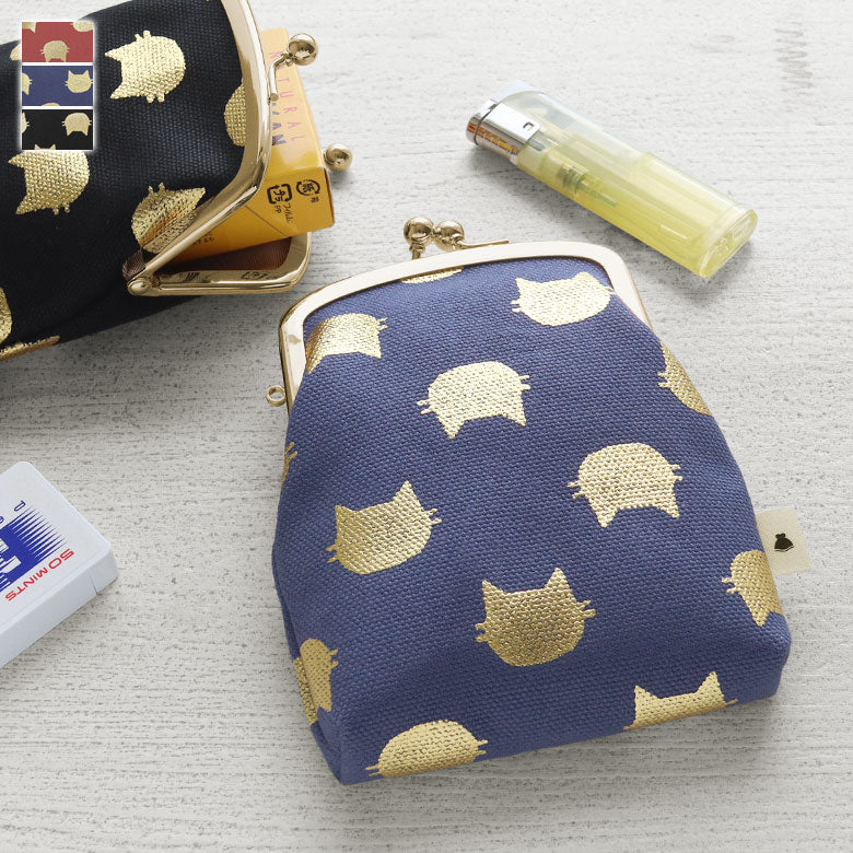 【在庫商品】がま口シガレットケース【HAKUにゃんこ】