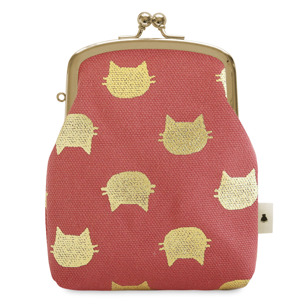 【在庫商品】がま口シガレットケース【HAKUにゃんこ】