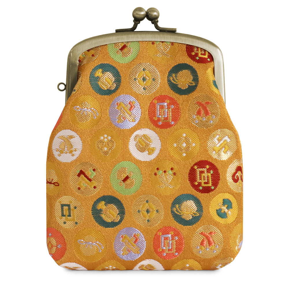 【在庫商品】がま口シガレットケース【金襴】