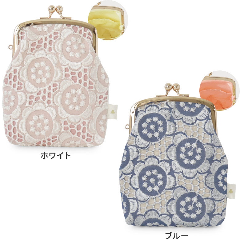 【在庫商品】がま口シガレットケース【ポリッシュレース】