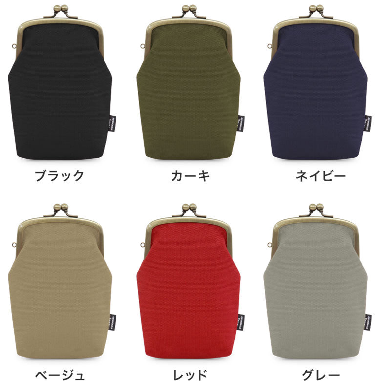 【在庫商品】がま口アイコスケース【Sarei コーデュラ(R)re/cor(TM)(コーデュラレコー)】