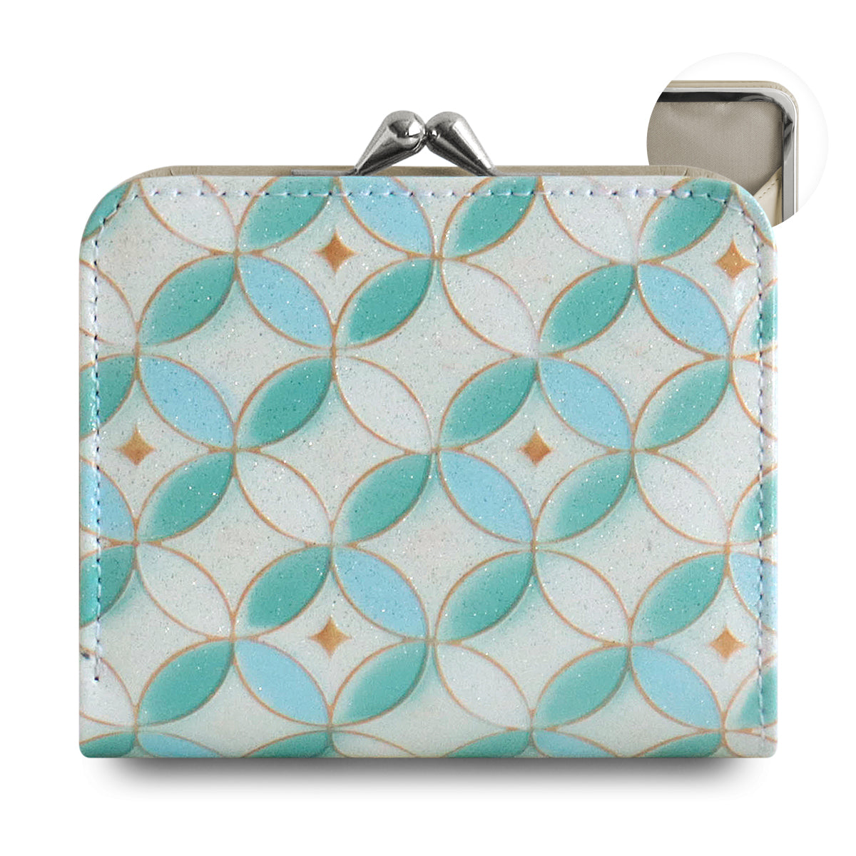 【In Stock】Compact Bi-Fold Clasp Wallet【X_Shrink Leather】