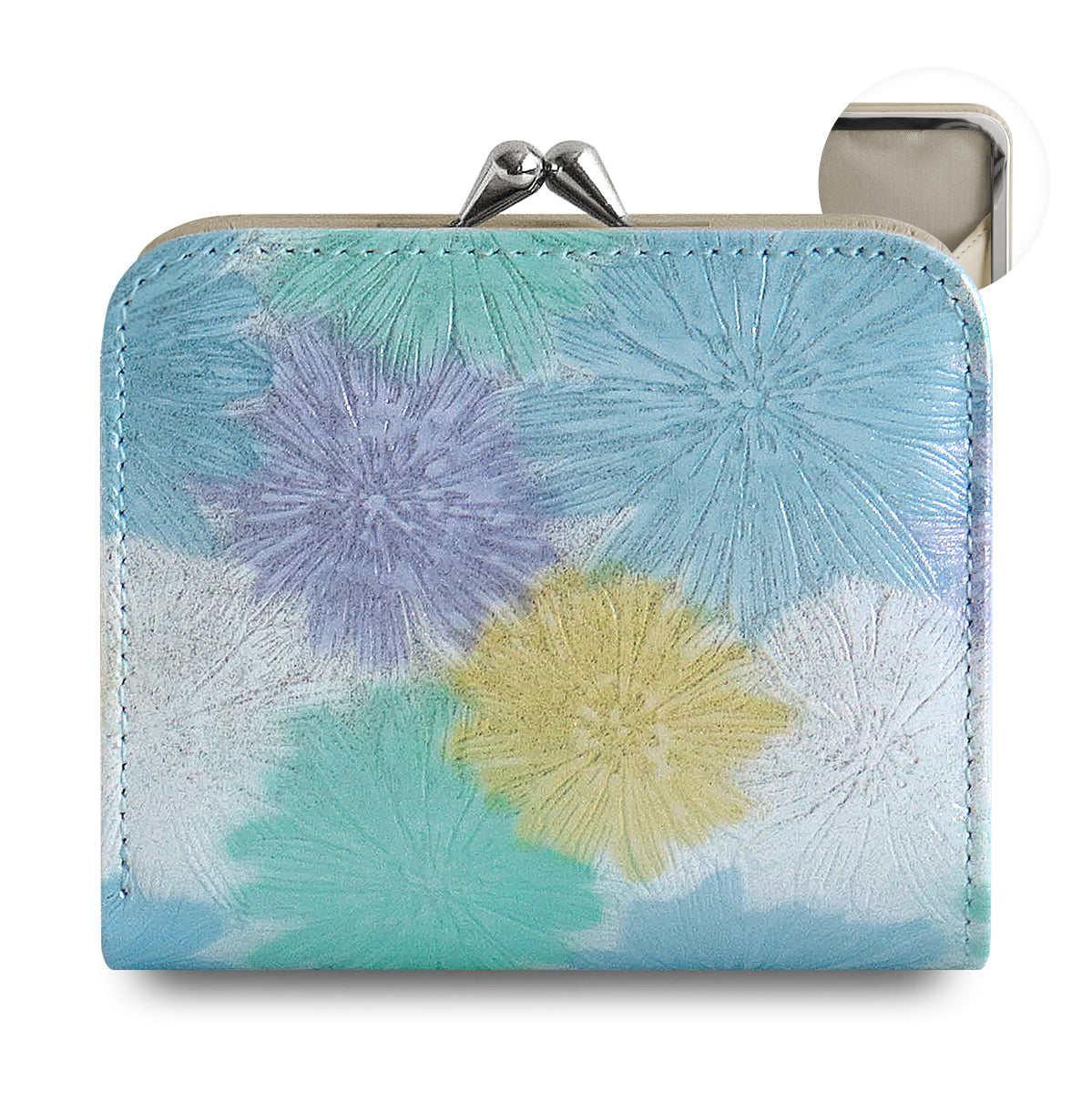 【In Stock】Compact Bi-Fold Clasp Wallet【X_Shrink Leather】