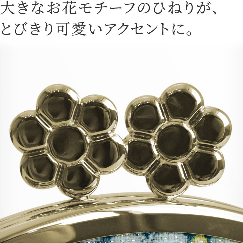 【在庫商品】3.3寸がま口財布【ビーズ】