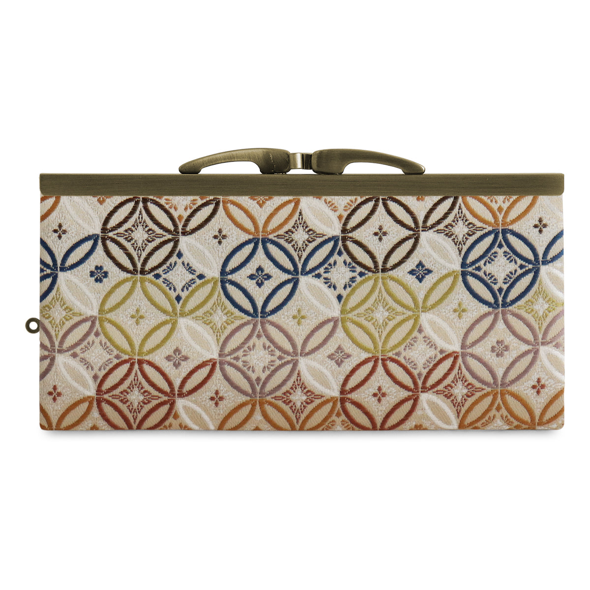 【在庫商品】復刻型がま口長財布(マチなし)【金襴・帯地(アソート)】