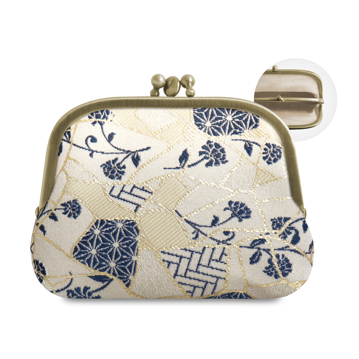 【在庫商品】三枚口財布【Kintsugi(金継ぎ)ジャガード】