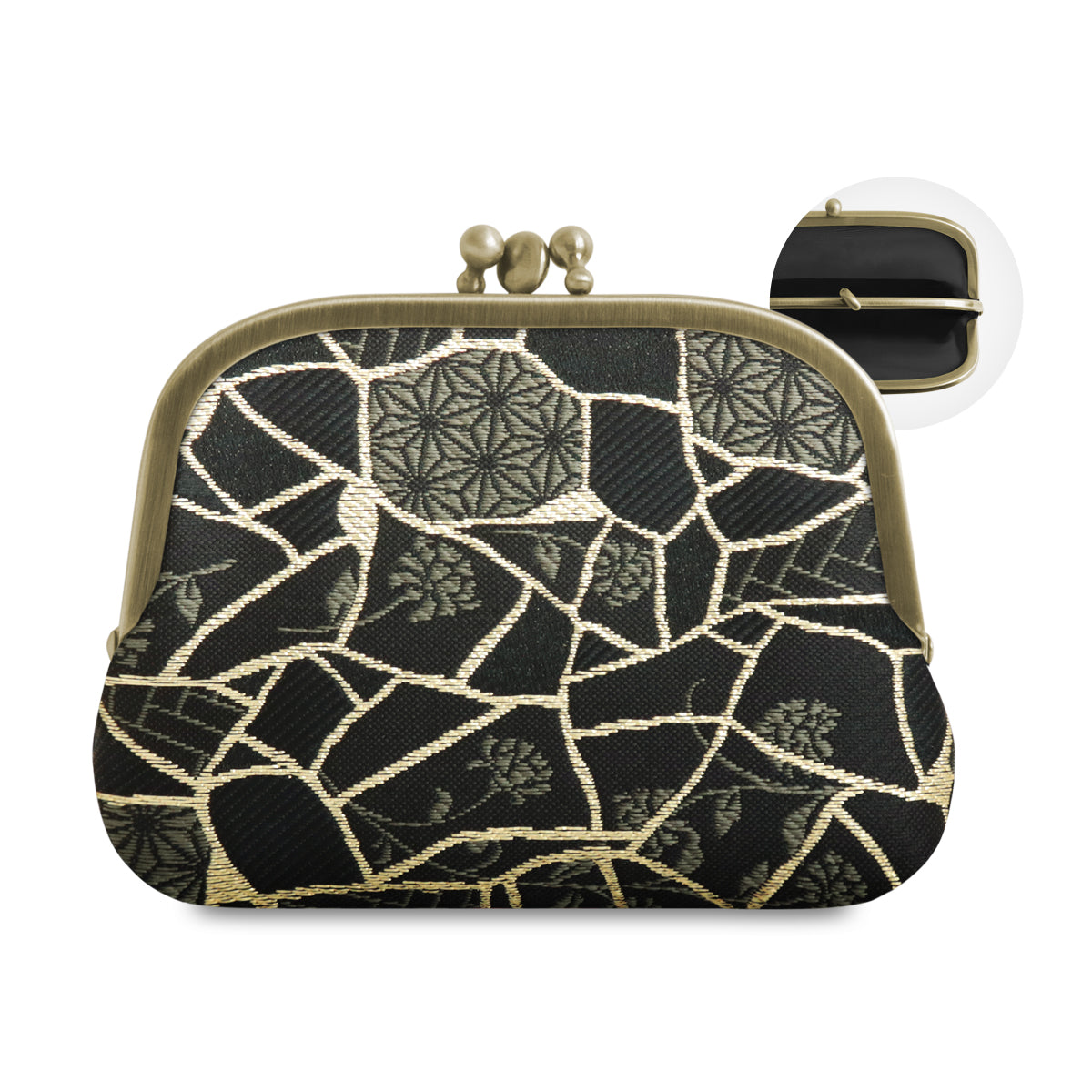 【在庫商品】三枚口財布【Kintsugi(金継ぎ)ジャガード】