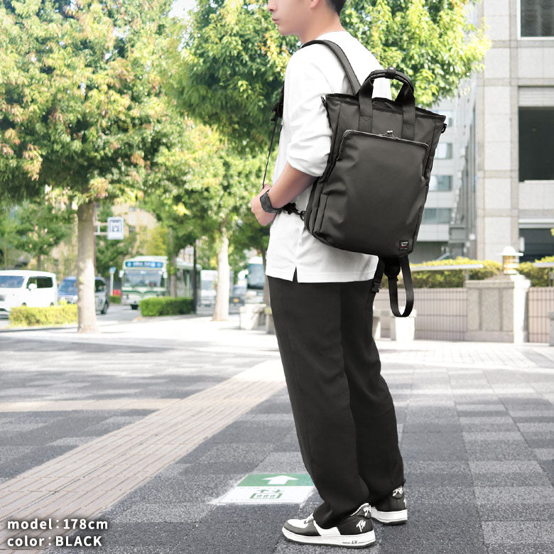 【在庫商品】がま口3WAYアーバンバッグ【Sarei HOMME＋】※がまろっく付き