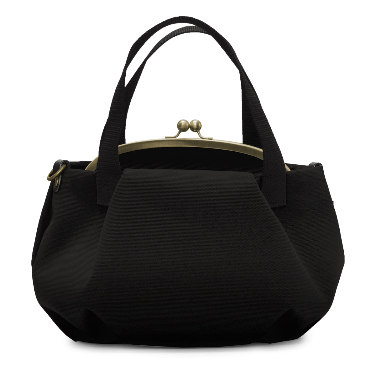 【在庫商品】がま口バルーントートバッグ【Sarei コーデュラ(R) re/cor(TM)（コーデュラレコー）・MONTANA（N）】