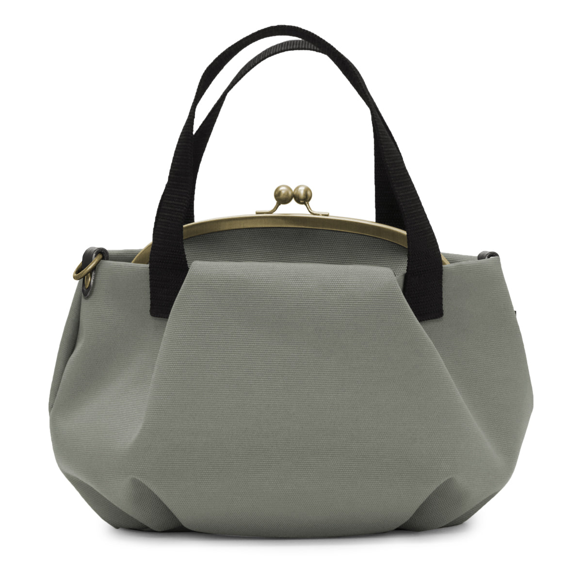 【在庫商品】がま口バルーントートバッグ【Sarei コーデュラ(R) re/cor(TM)（コーデュラレコー）・MONTANA（N）】