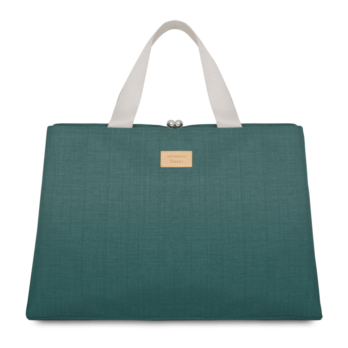 [In Stock] Kiss Lock Trapezoid Tote Bag [Sarei MONTANA]