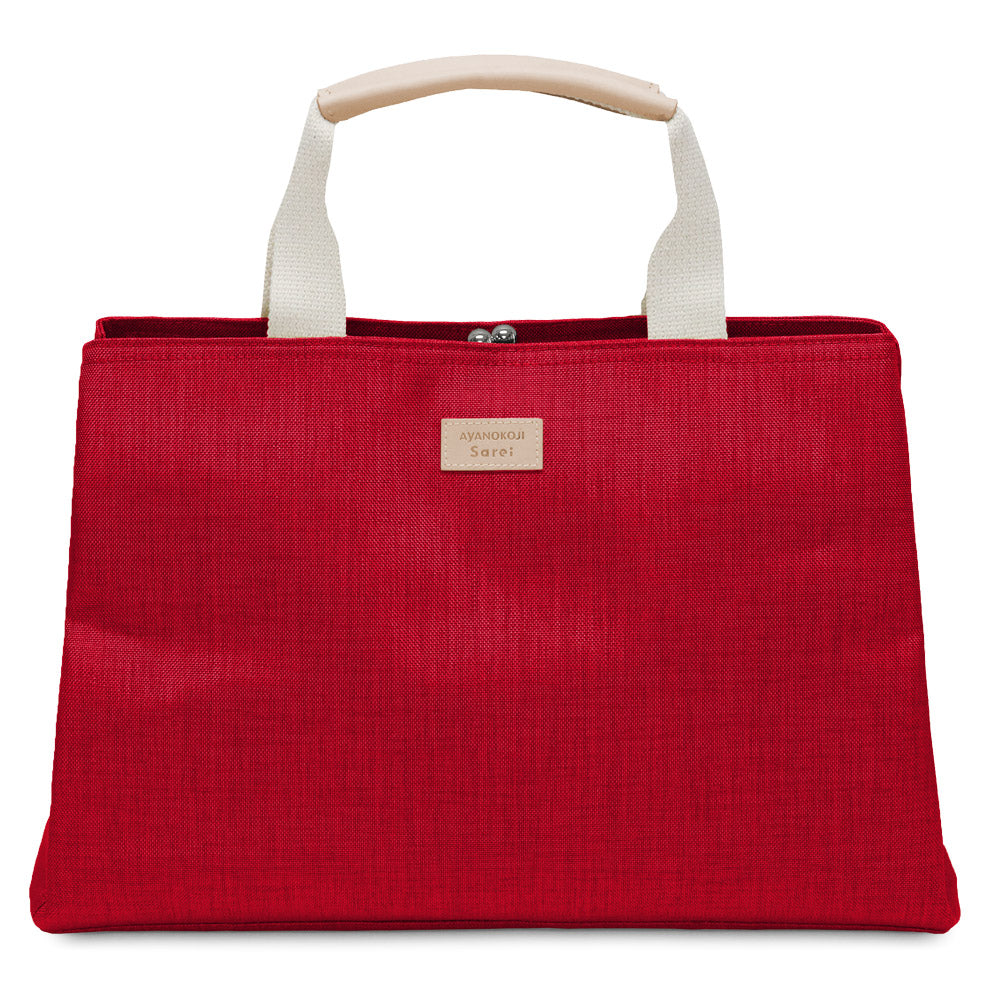 【在庫商品】がま口台形トートバッグ【Sarei MONTANA】
