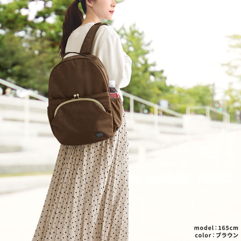 【在庫商品】がま口デイパック【WP4】※がまろっく付き