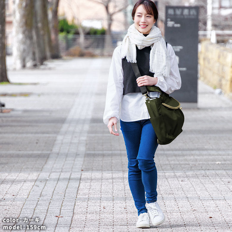 【Article en stock】Sac d’éditeur à fermoir clic-clac【Cordura(R)】