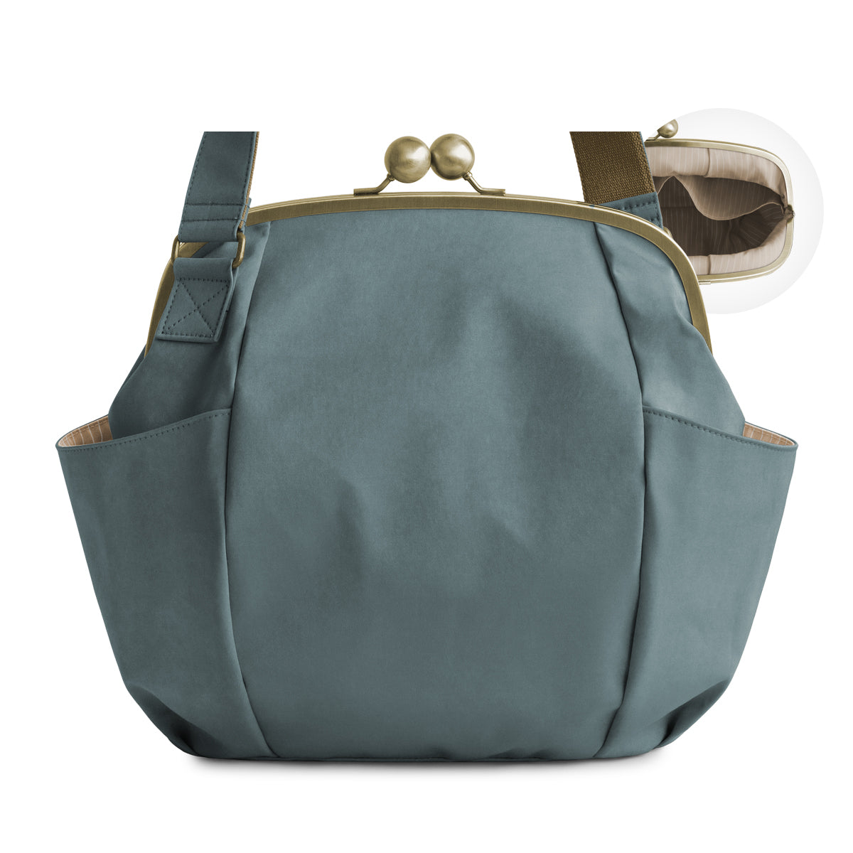 【在庫商品】がまぽちゃバッグ【Sueddy】