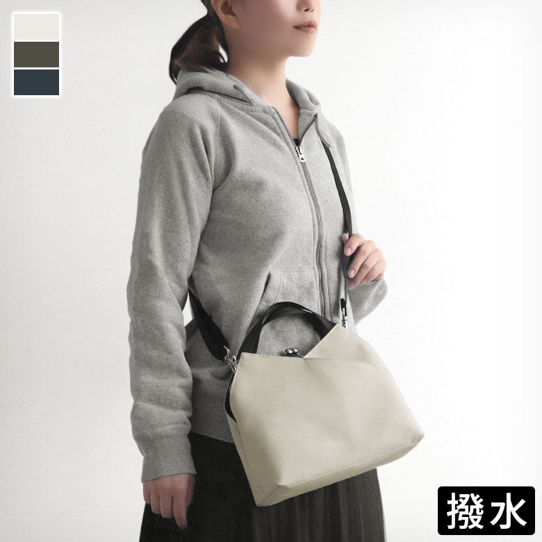 【在庫商品】がま口レイヤードショルダーバッグ【Sarei デューロン】