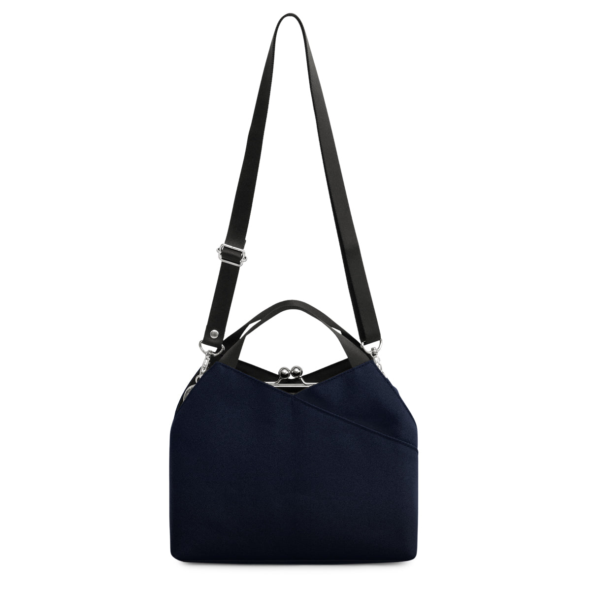 【在庫商品】がま口レイヤードショルダーバッグ【Sarei コーデュラ（R）re/cor（TM）（コーデュラレコー）・MONTANA】