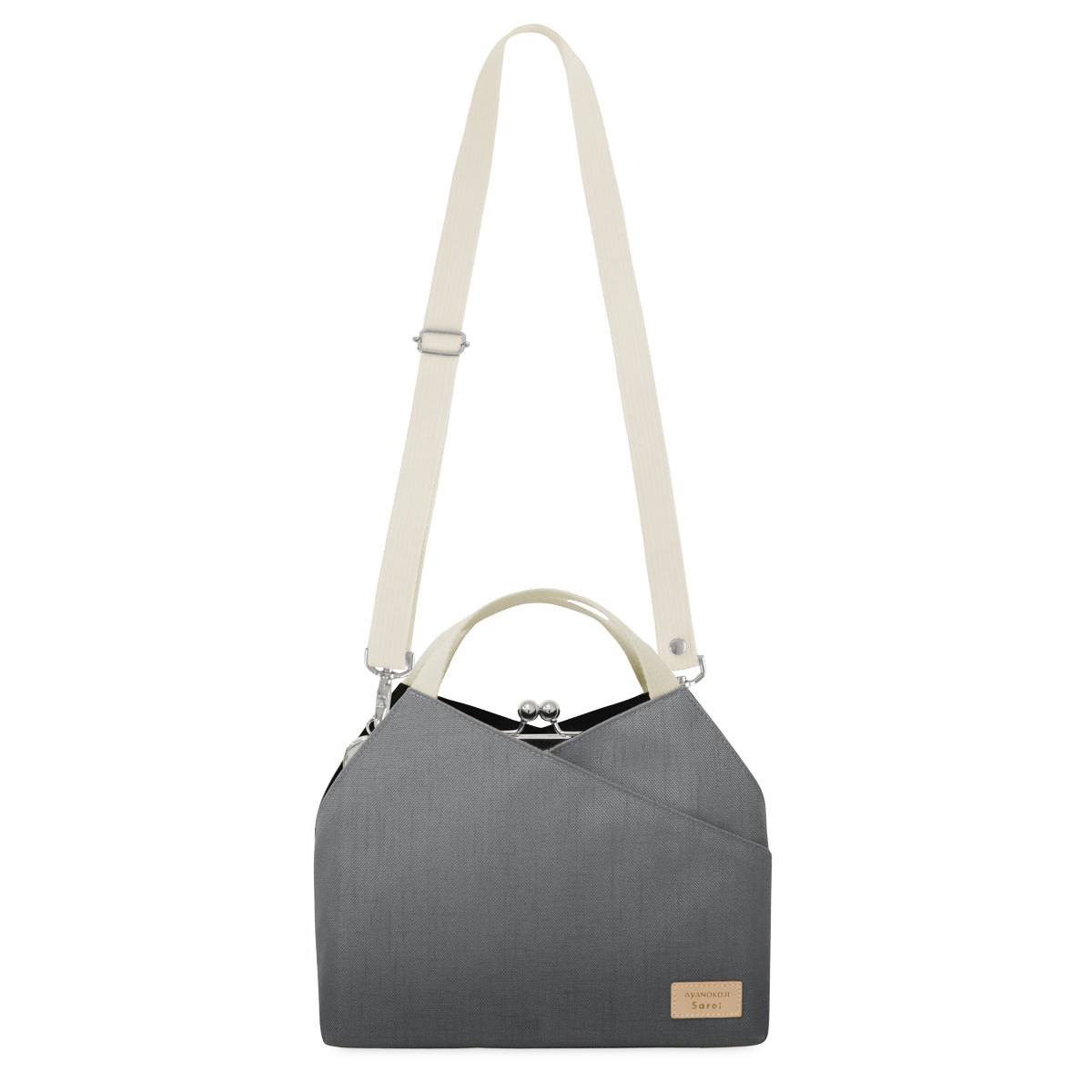 【在庫商品】がま口レイヤードショルダーバッグ【Sarei コーデュラ（R）re/cor（TM）（コーデュラレコー）・MONTANA】