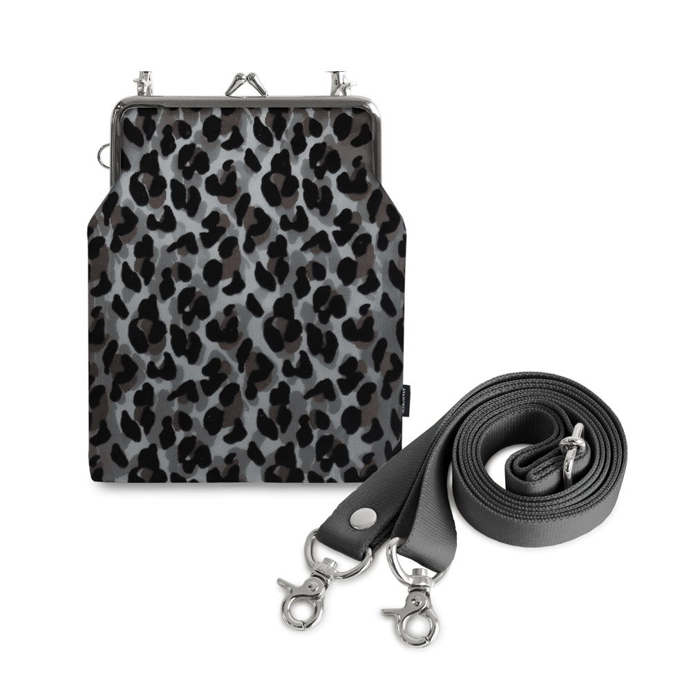 【在庫商品】がま口メッシュショルダー【フロッキーメッシュ】