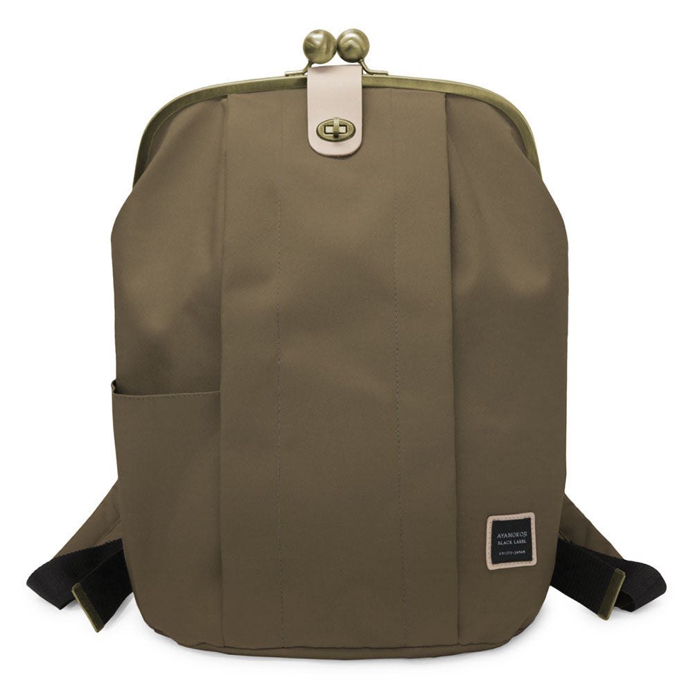 [In-stock item] Large clasp purse backpack [Cordura(R)]