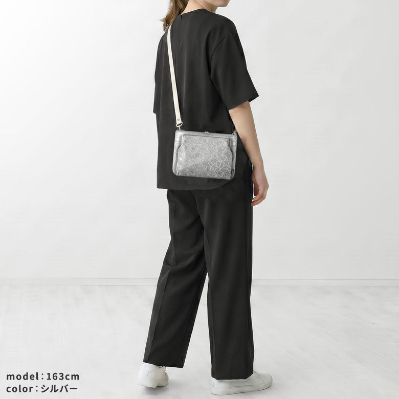 【在庫商品】がま口ポケット付きミニサコッシュ【Sarei アストラスラバー】