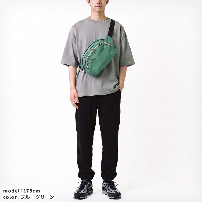 【在庫商品】がま口ラウンドボディバッグ【ECO STEP】