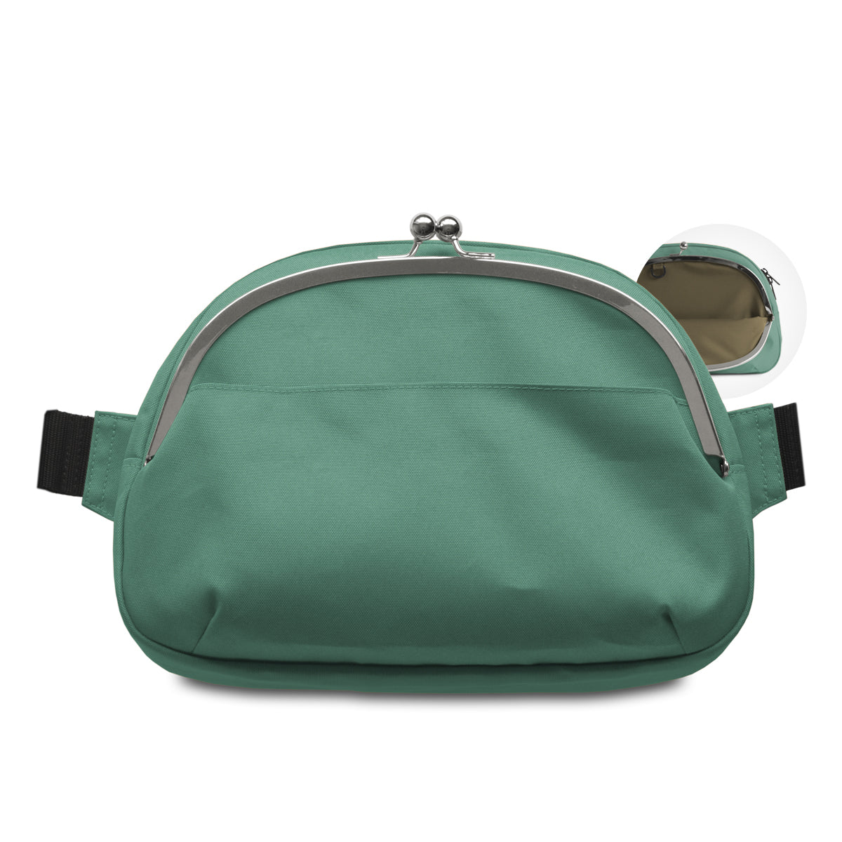 【在庫商品】がま口ラウンドボディバッグ【ECO STEP】