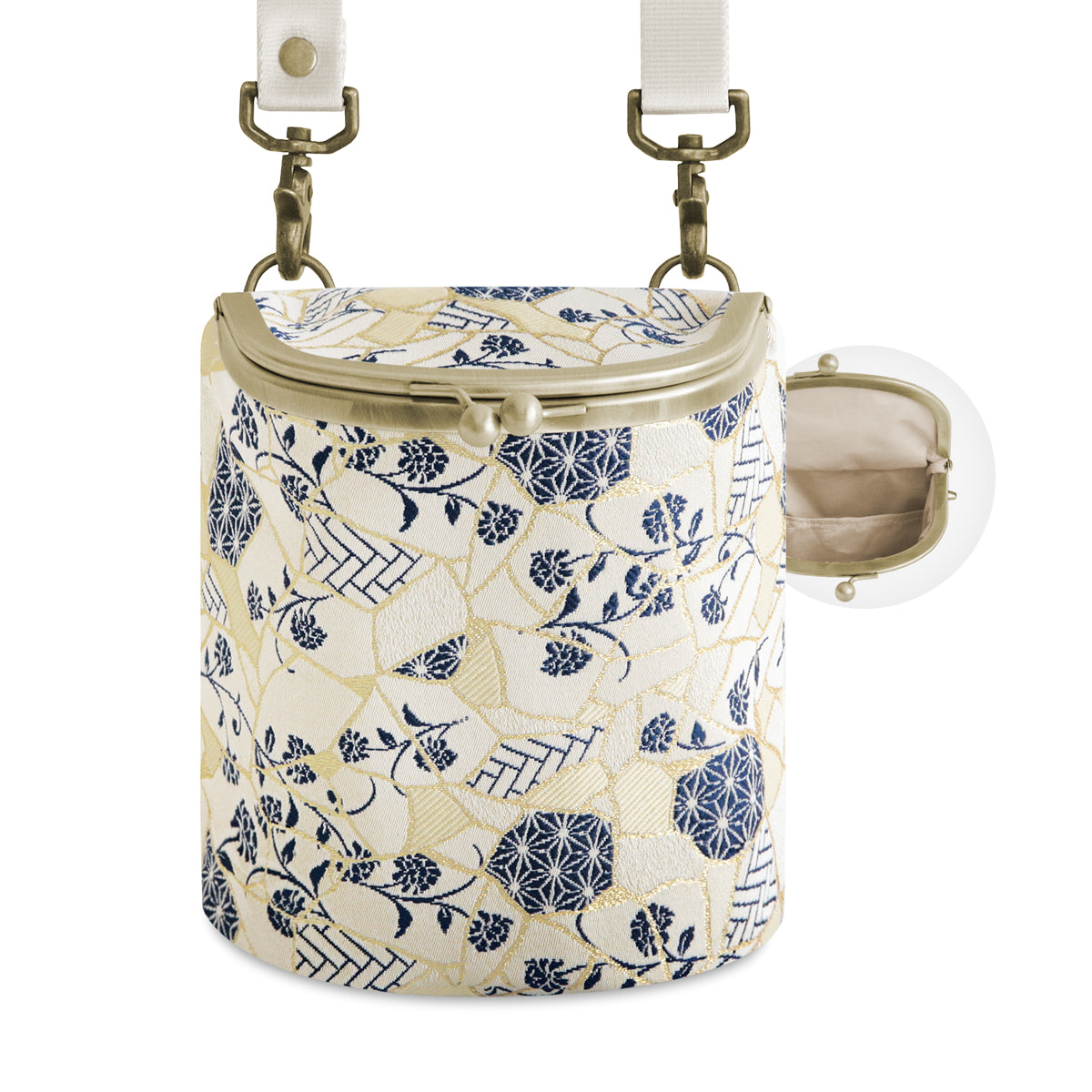 [In Stock] Gama-guchi SHOIKO Pochette [Kintsugi Jacquard]