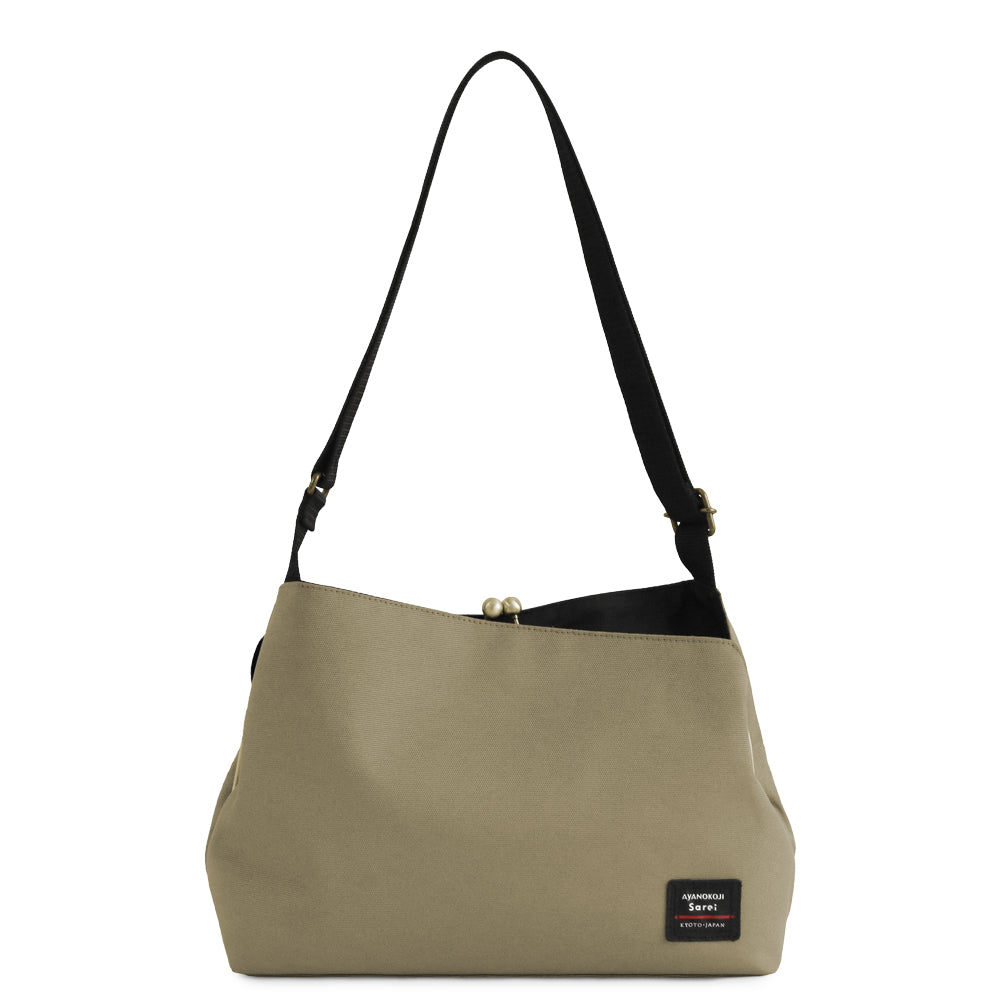 [In stock] Smart one-shoulder bag with clasp [Sarei Cordura(R) re/cor(TM)]