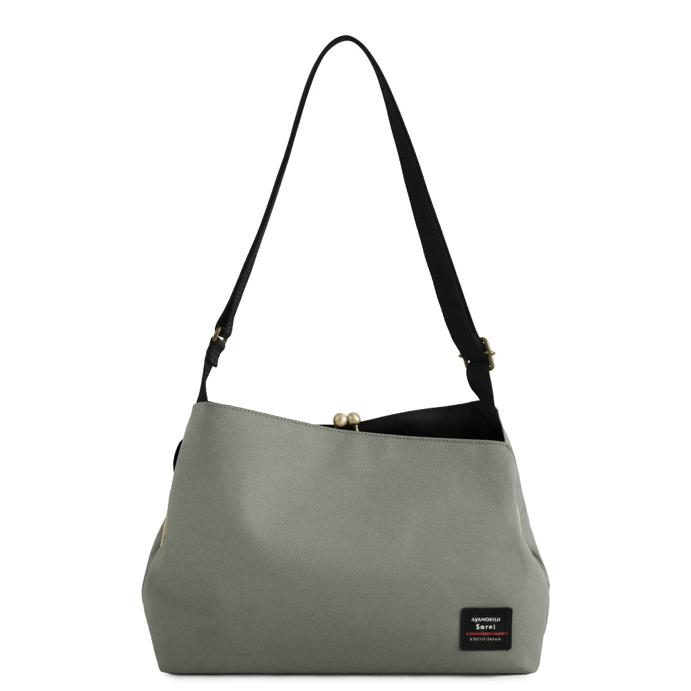 [In stock] Smart one-shoulder bag with clasp [Sarei Cordura(R) re/cor(TM)]