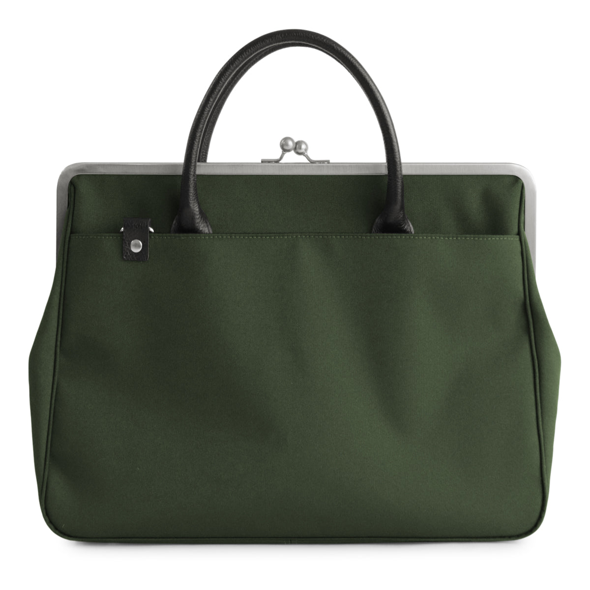 【Article en stock】Sac valise à fermoir (poignée en cuir)【CORDURA(R)】