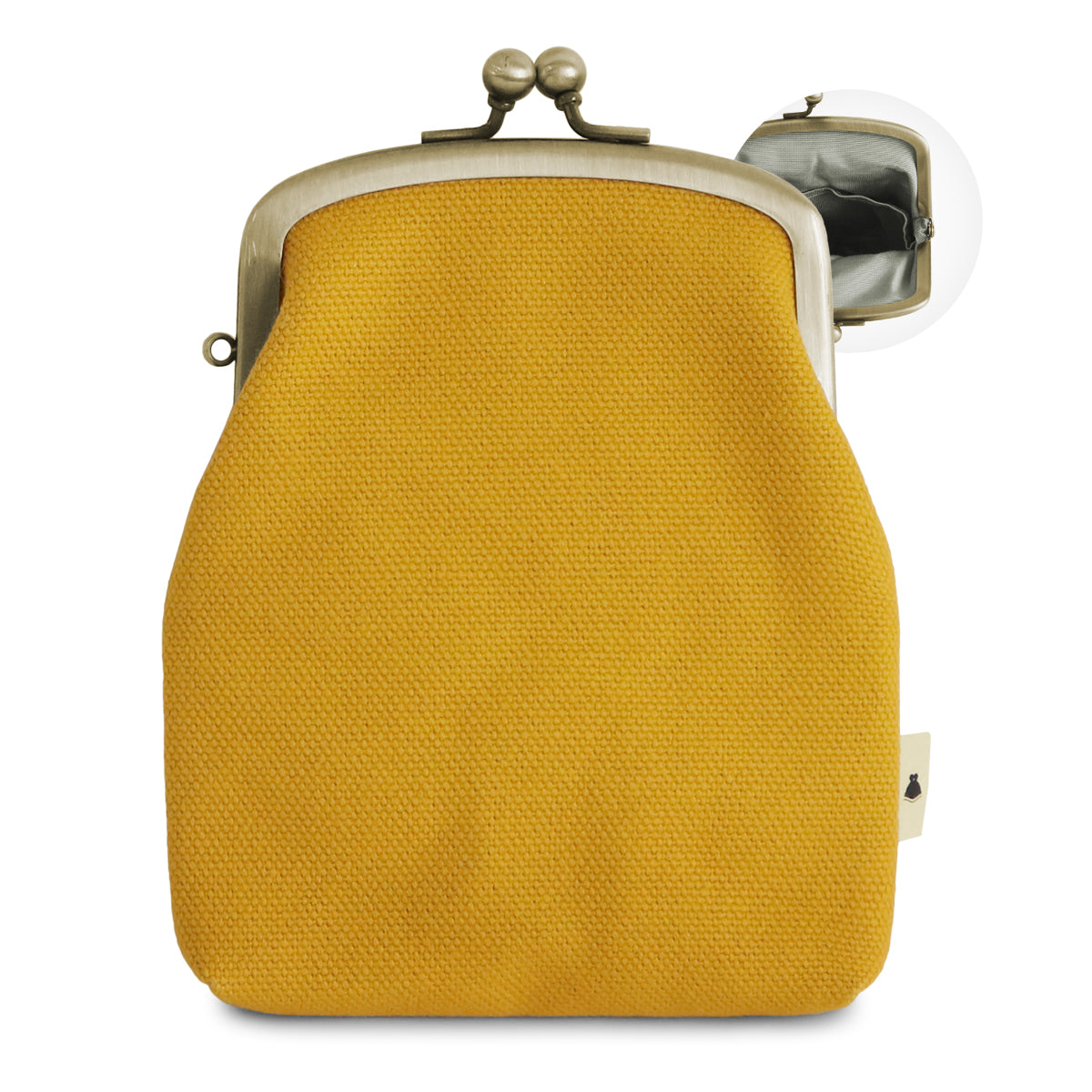 【在庫商品】がま口シガレットケース【帆布・綿布（アソート）】