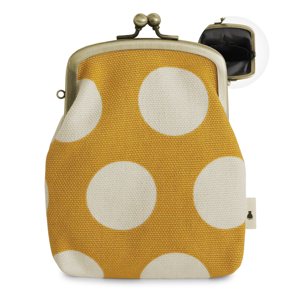 【在庫商品】がま口シガレットケース【帆布・綿布（アソート）】